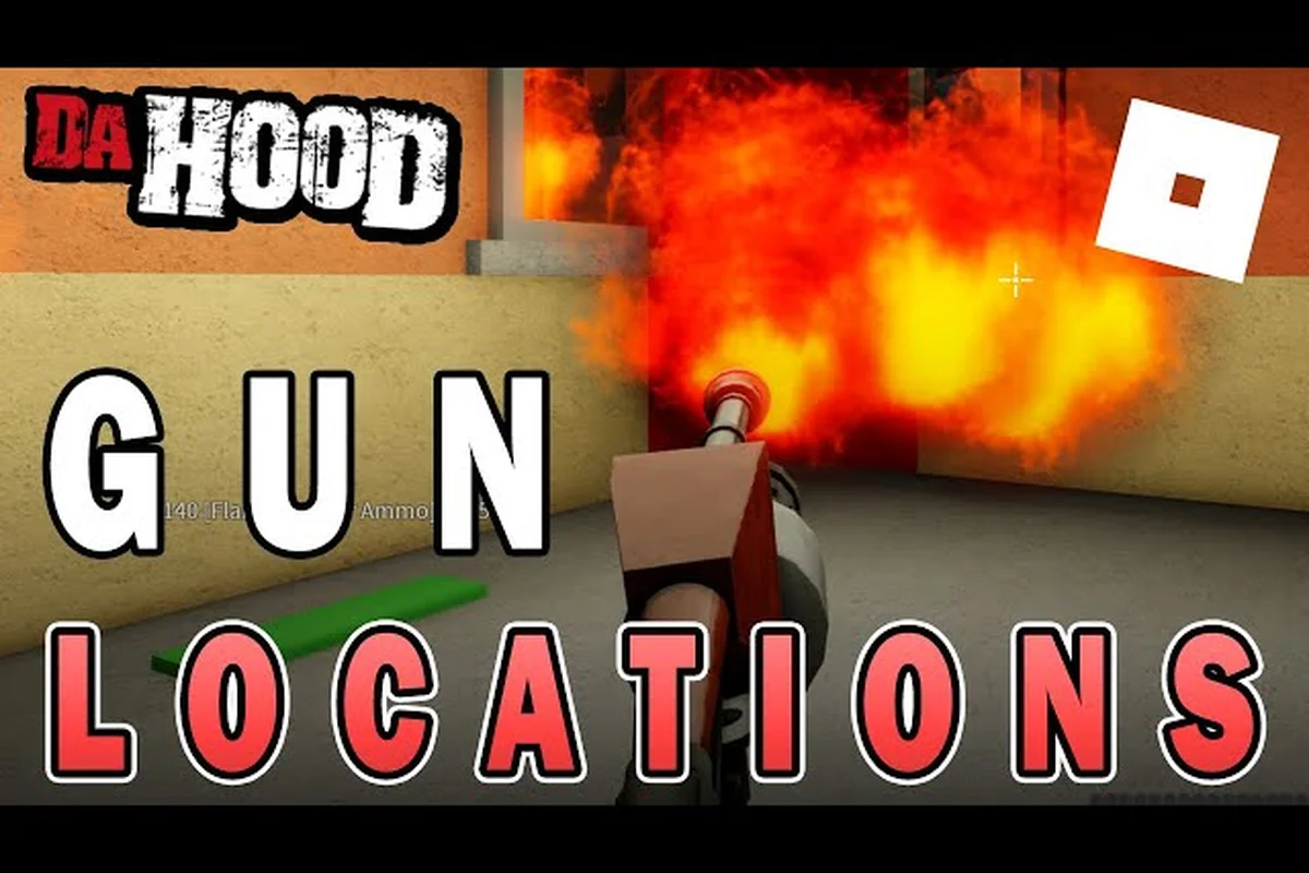 Da Hood Waffenstandorte: Waffenläden, Munition & Nachlade-Routen